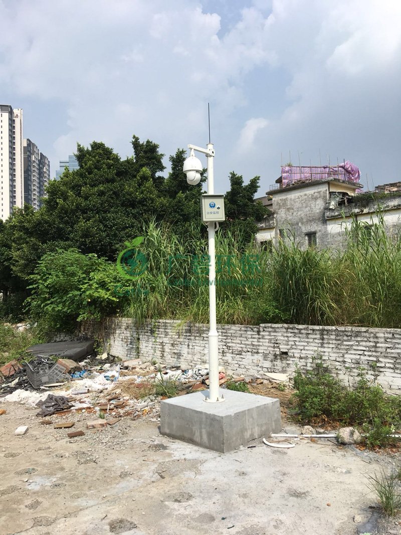 順德勒流（liú）儲備地塊揚塵視頻監控係統(圖（tú）3)