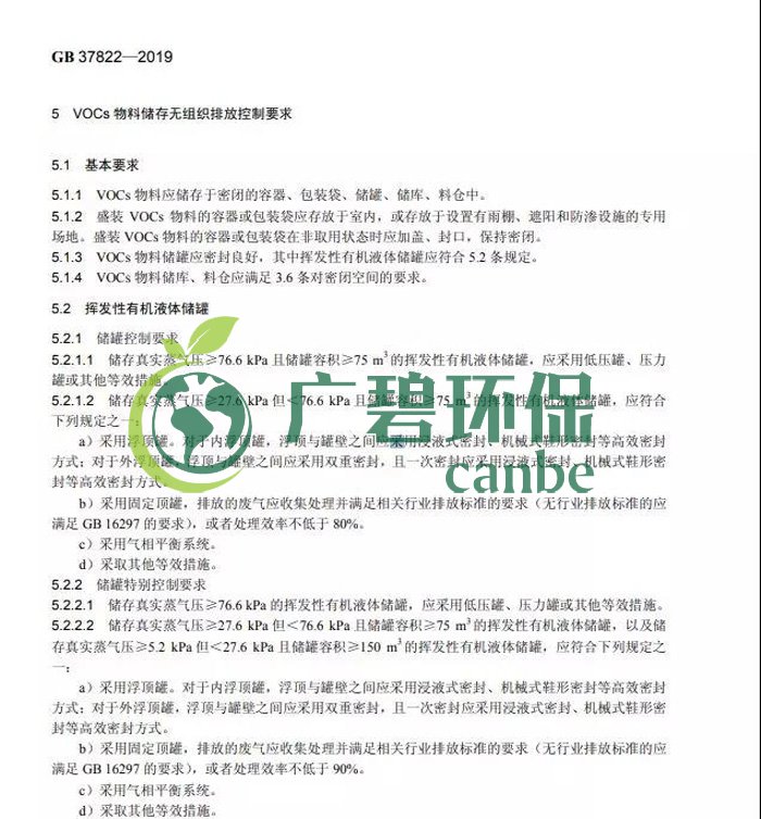 《揮發性有機物（wù）無組織排放控製標準》2019年7月1日正（zhèng）式實施(圖（tú）3)