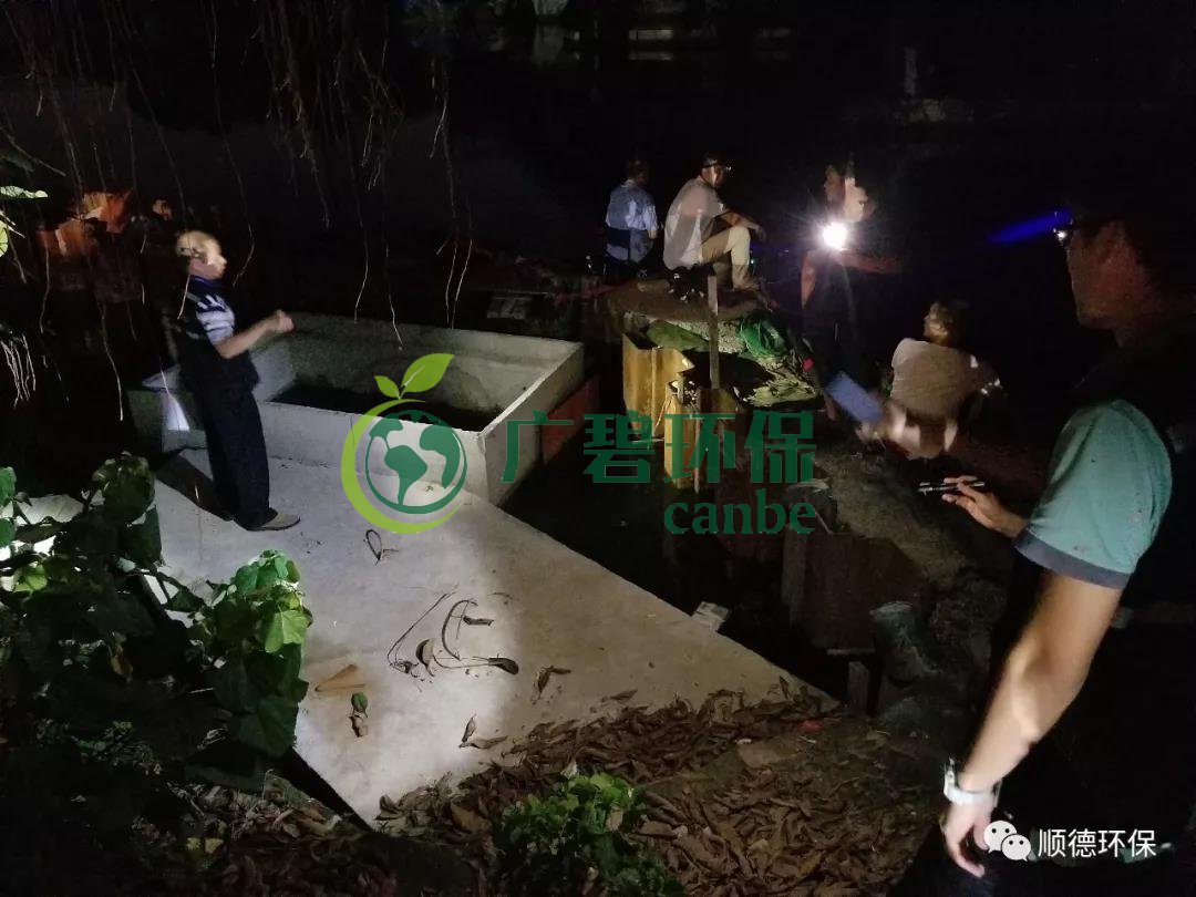 佛山順德區（qū）大良桂畔（pàn）海開展執（zhí）法檢查偷排行（háng）為(圖3)