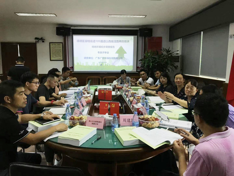 《順德容桂細滘地（dì）塊場地環境調查》廣碧環保順利通過專家評審驗收