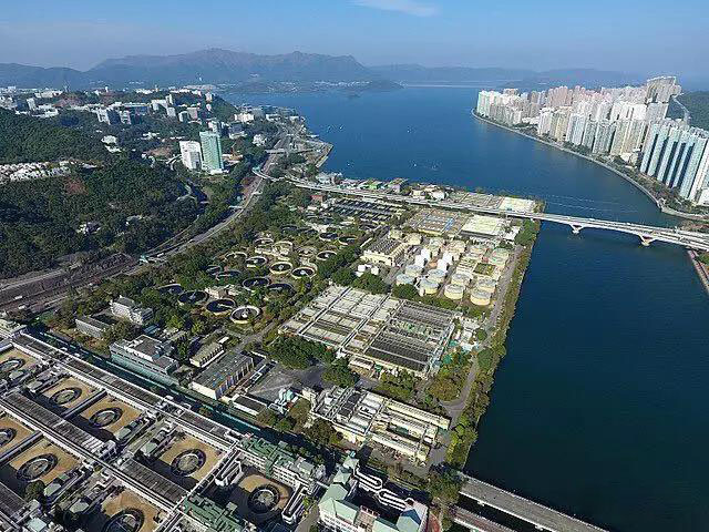 香（xiāng）港最大的汙水處理廠——沙田