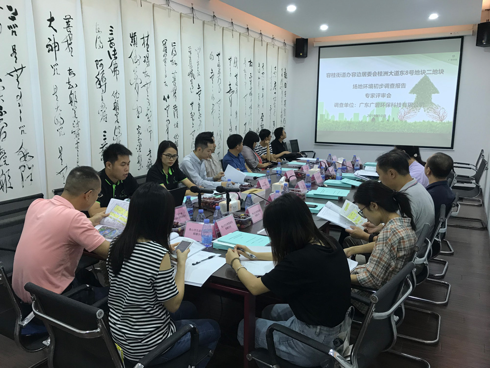 廣碧環保承接順（shùn）德容桂寶供物流城場地調查項目順利通過專家評審