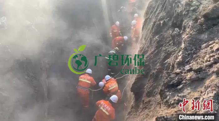 哈爾濱市一（yī）汙（wū）水（shuǐ）管網施（shī）工現場塌方(圖2)