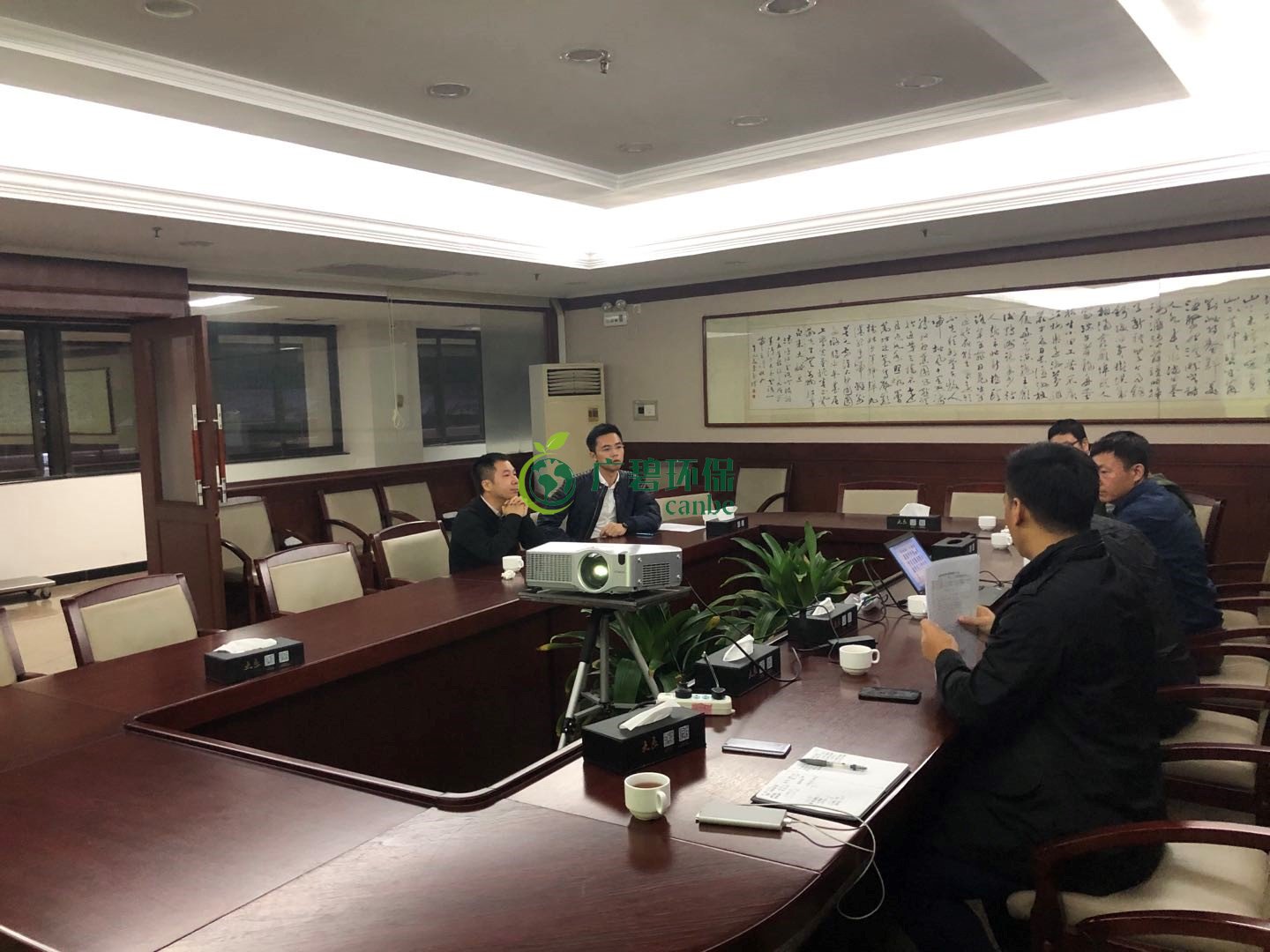 廣（guǎng）碧環保金陡湧黑臭水體治理項目進展情況匯報工作(圖2)